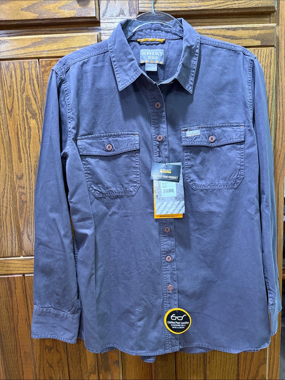 Ariat Gray Women’s Rebar Workshirt